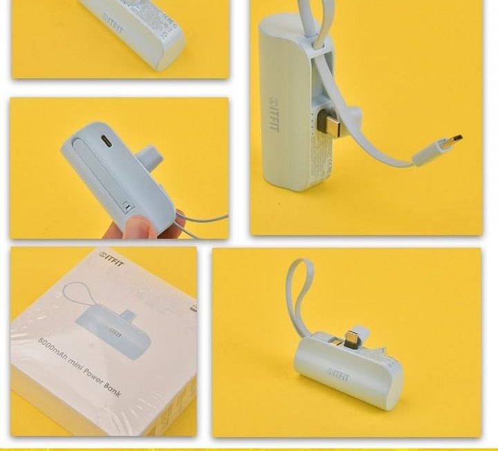 ITFIT迷你行動充電連支架~$45