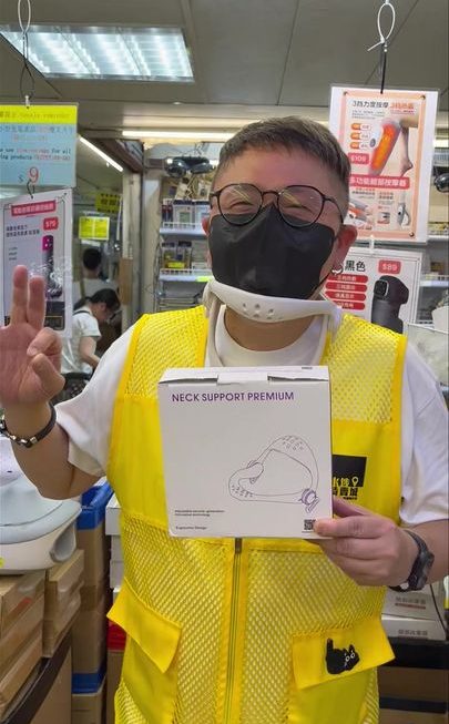 哥哥示範中