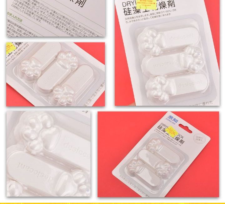 寵物腳印型硅藻土乾吸水條~$5