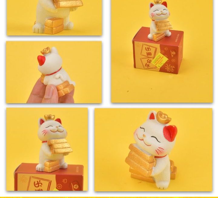 招財貓公仔擺設~$19