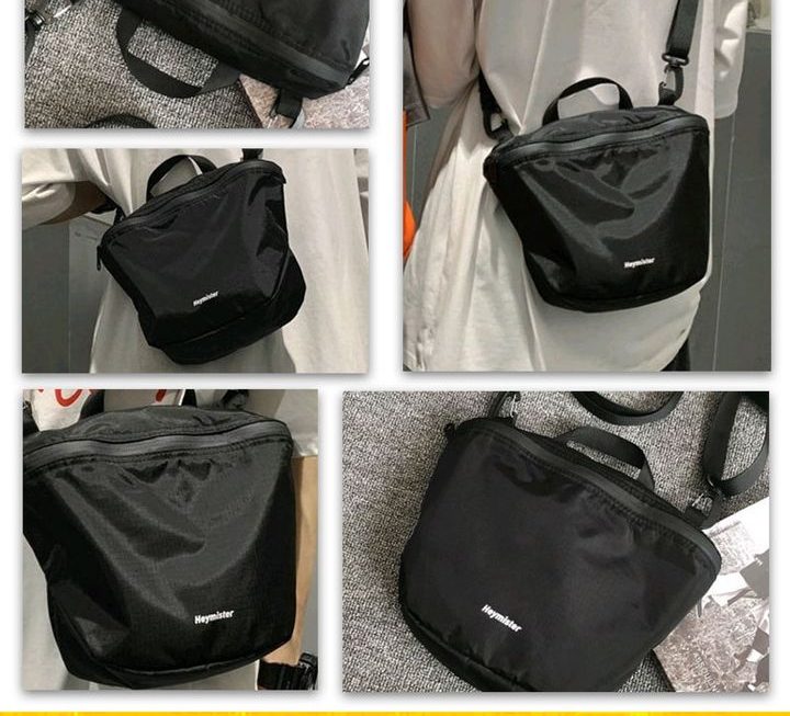 Heymister收納單肩袋~$15