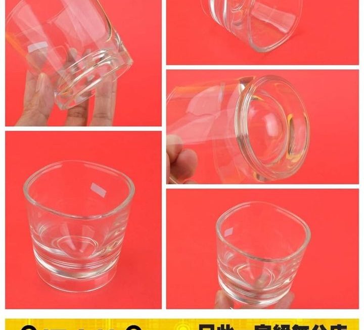威士忌玻璃水杯~$1/杯
