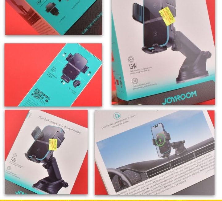 Joyroom吸盤式手機汽車支架~$129