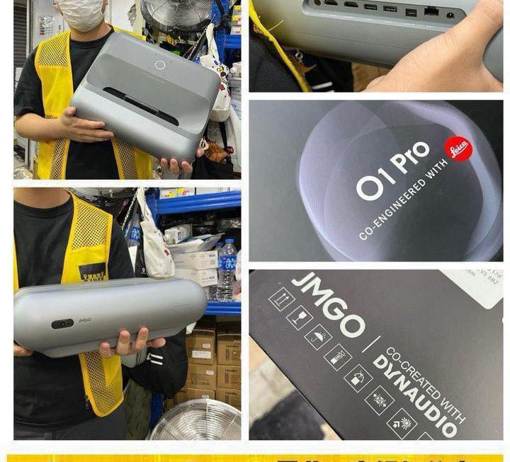 JMGO O1 Pro Dynaudio 座地式投影機~$2900