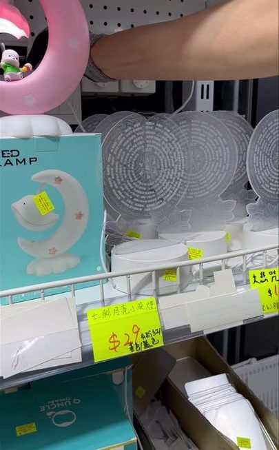 新款大悲咒透明LED座枱燈牌~$10