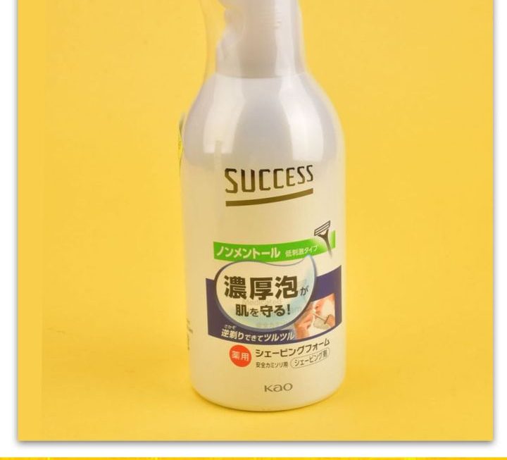 SUCCESS泡沫刮鬍膏~$30