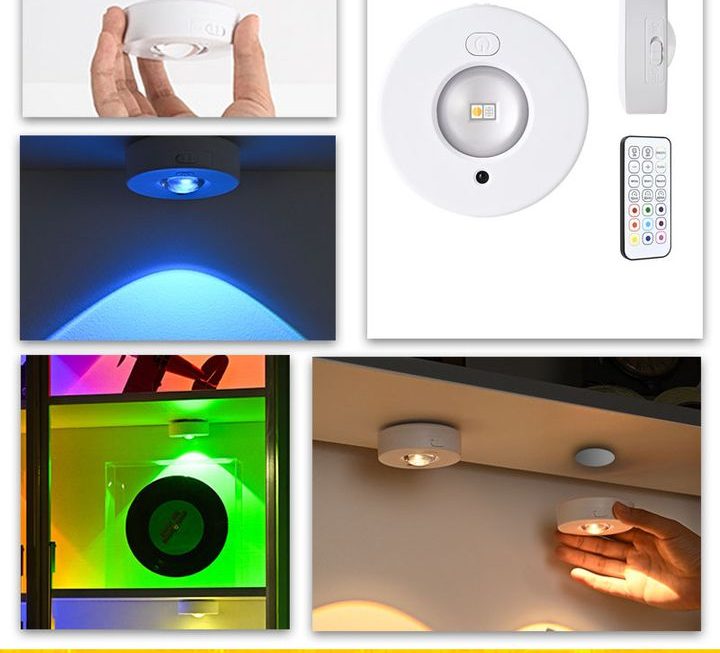遙控磁吸RGB LED燈