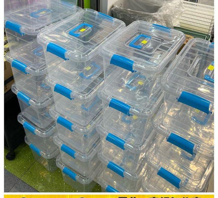 透明收納箱(細) ~$3