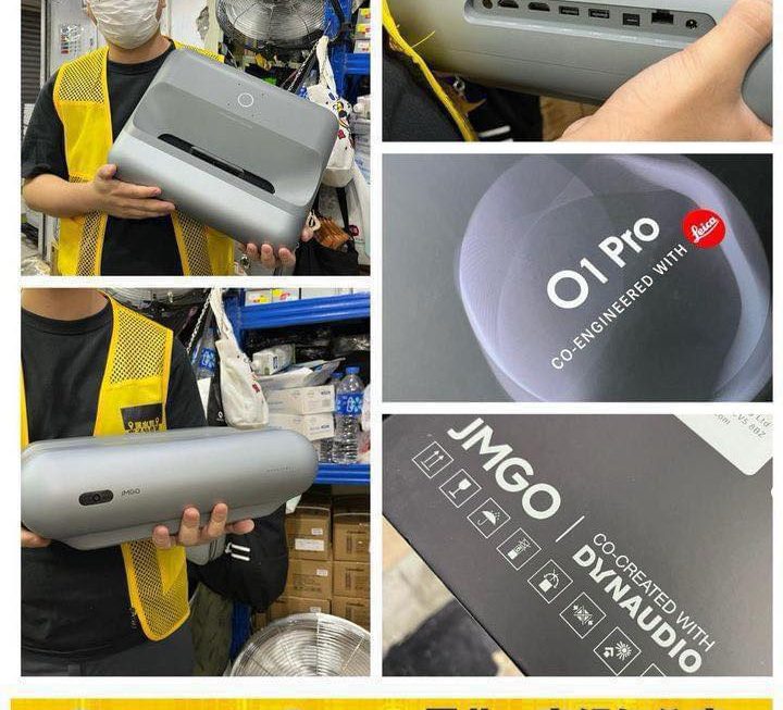 JMGO O1 Pro Dynaudio 座地式投影機~$2900