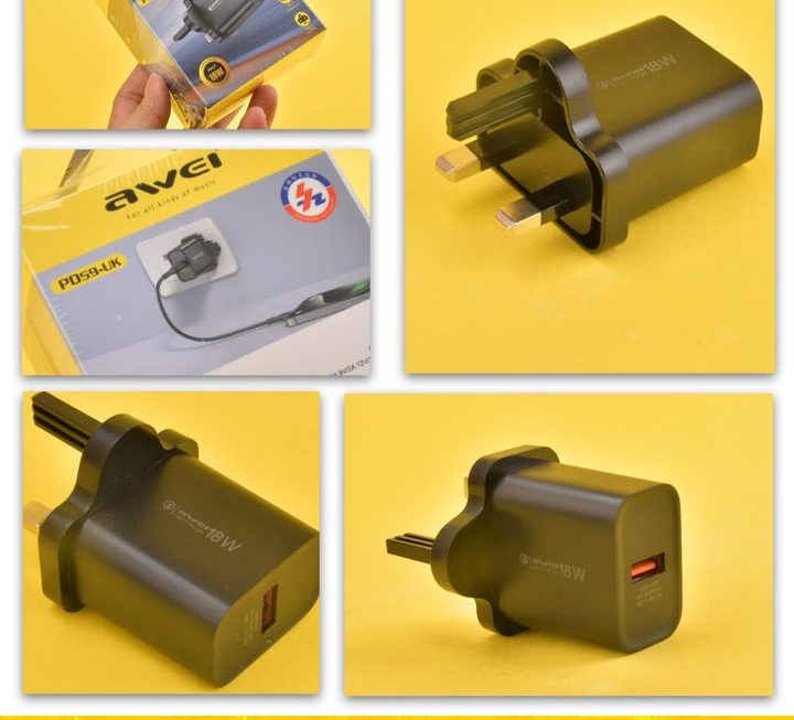 Awei.PD59-UK充電火牛~$15