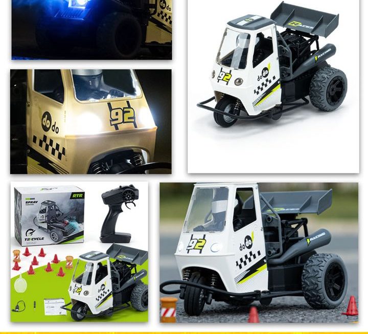Spray function遙控三輪車~$89