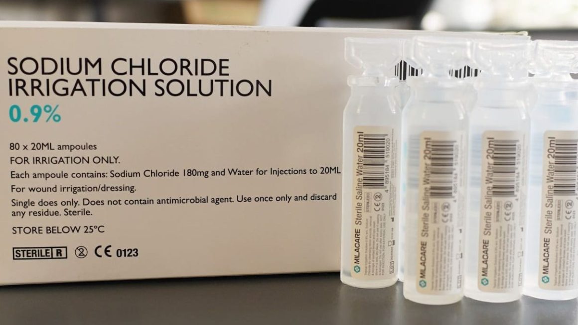 $9 生理鹽水(4支 20ml )