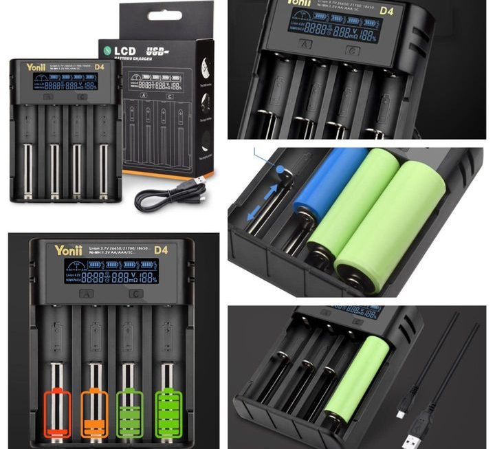 YONII USB 電池充電器~$69