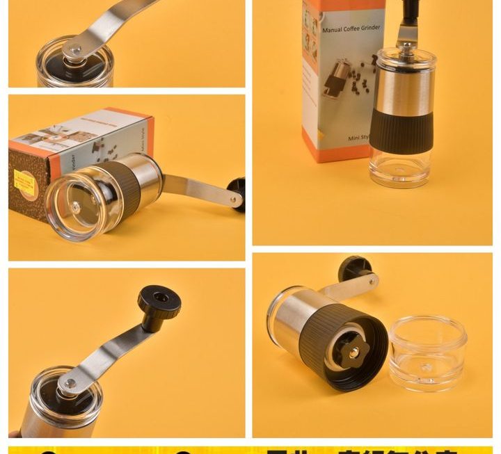 手動咖啡磨豆研磨器~$25
