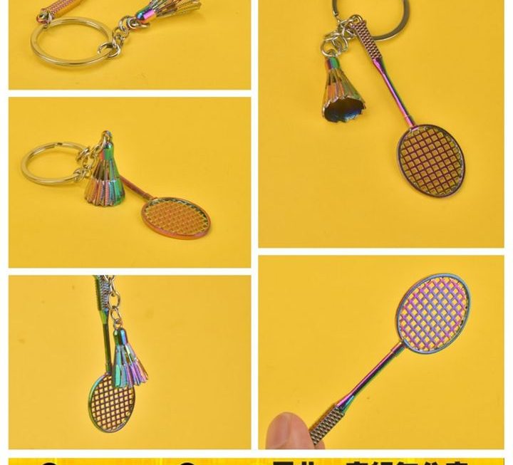 齊齊去打羽毛球匙扣~$5🏸