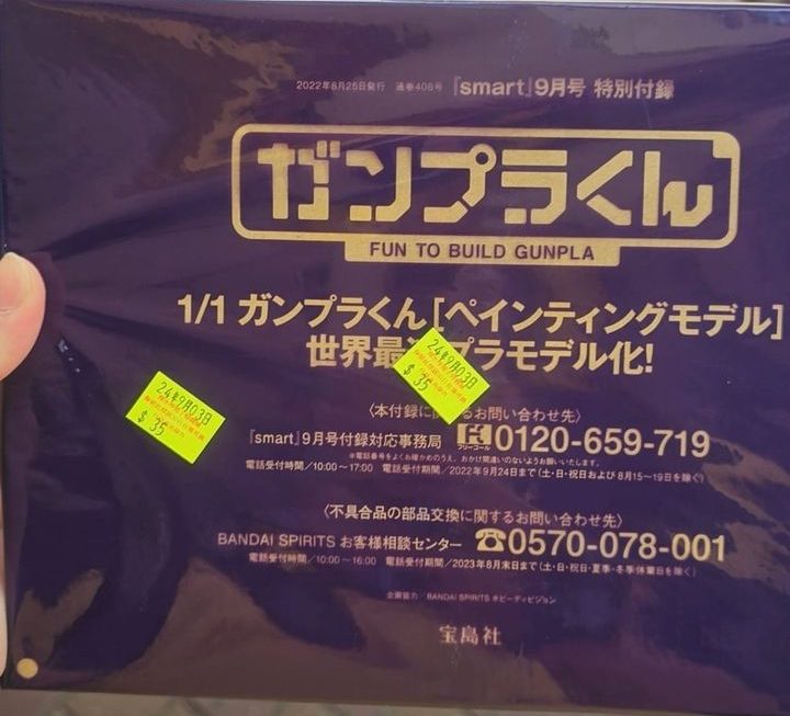 $35 溫馨提示自己砌嘅高達頭到咗貨 門口位a區
