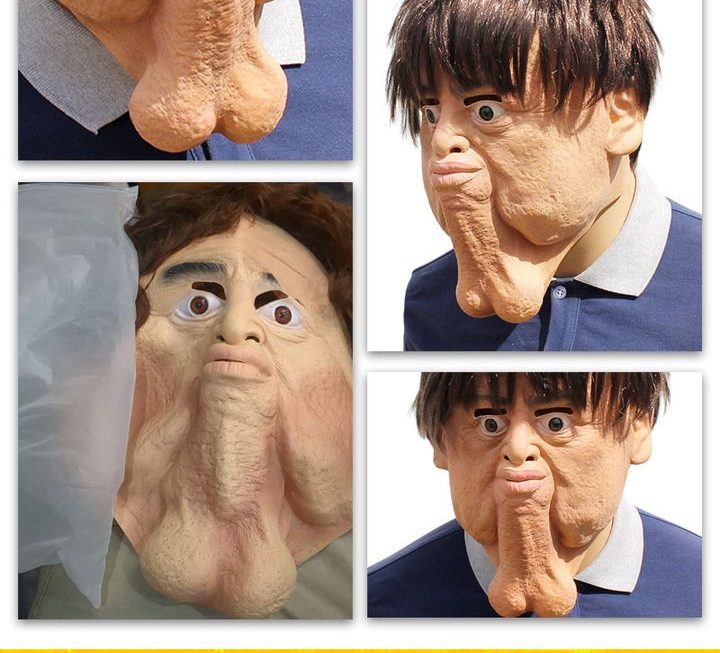 哈囉喂雙下巴面具~$69😂