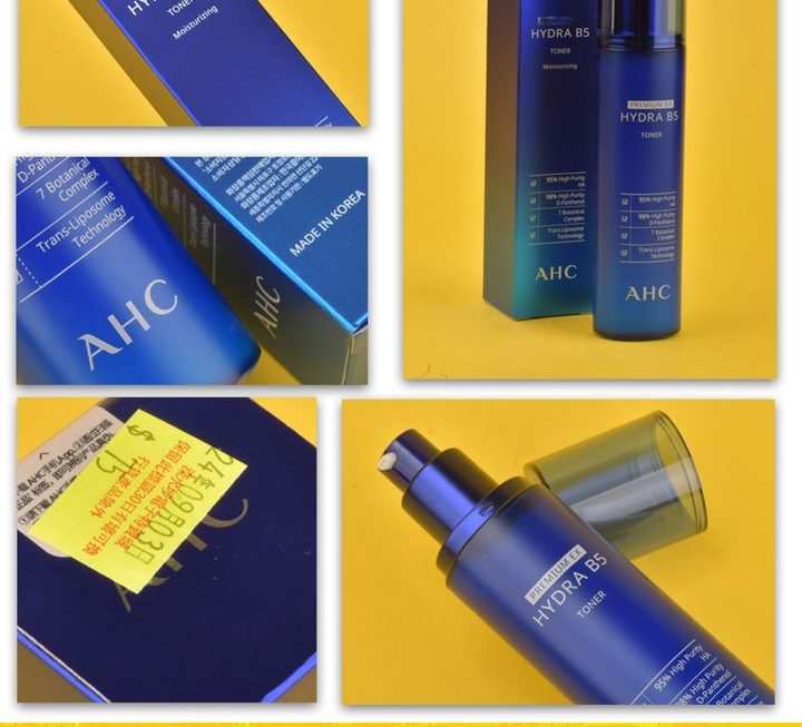 AHC – B5 瞬效保濕微導入化妝水~$75