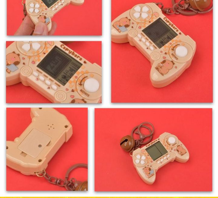 手掣造型俄羅斯方塊匙扣~$15