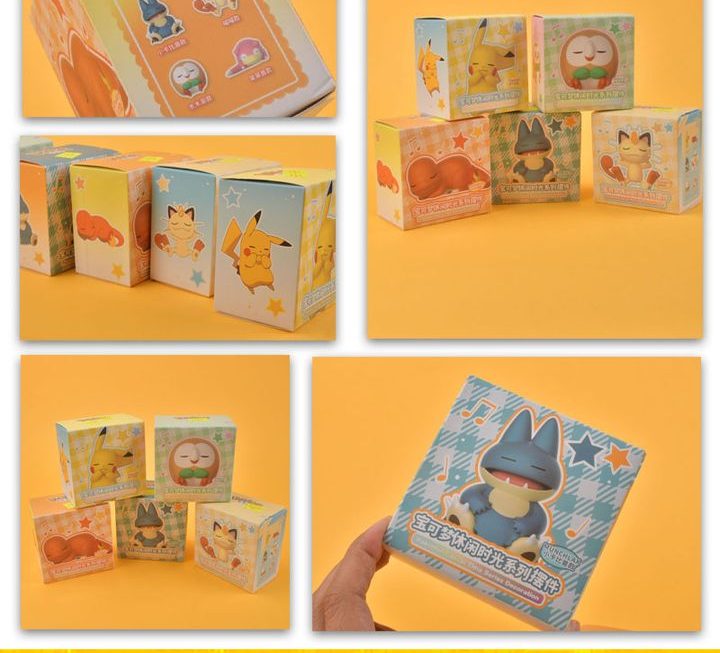 Pokemon角色瞓覺公仔～$25/盒