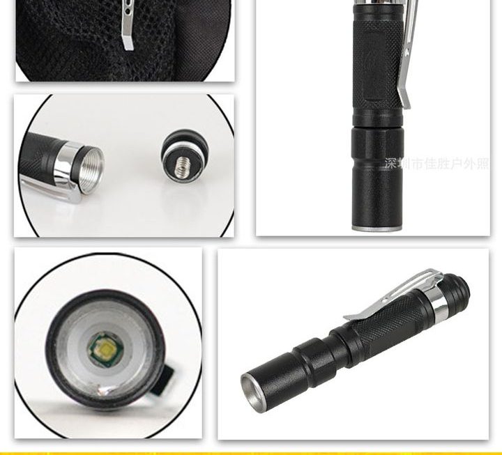 便携式筆型手電筒~$15