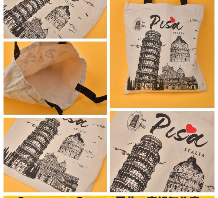 Pisa環保購物袋～$5