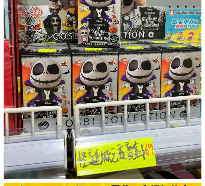 怪誕城之夜角色公仔盲盒~$69