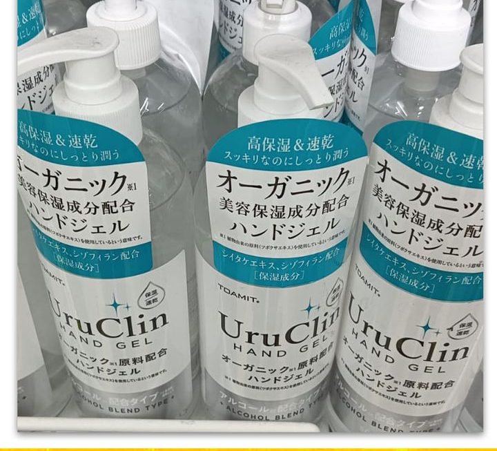 免洗消毒洗手液 ~$5/支