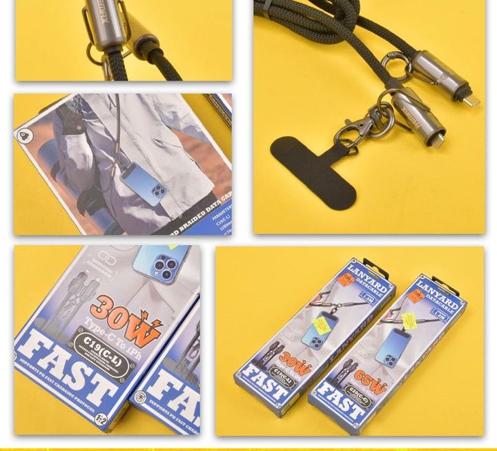LANYARD充電手機掛繩~$29/款