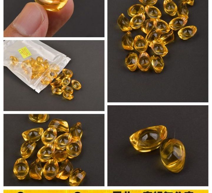 琉璃金元寶擺設套裝~$10