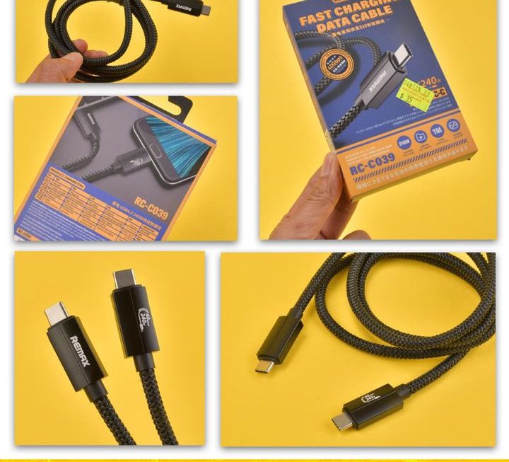 Remax.RC-C039數據充電線~$35