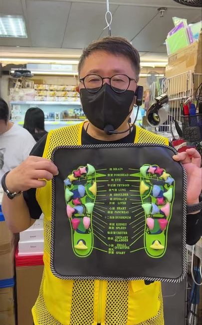 腳底按摩墊～$9