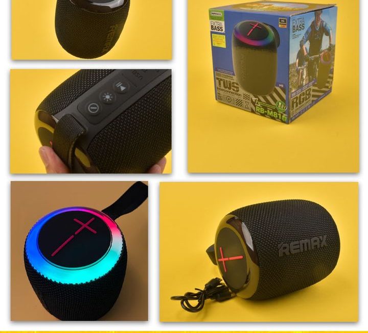 Remax.RB-M81藍芽喇叭器~$89