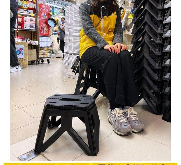 輕便式摺疊凳仔