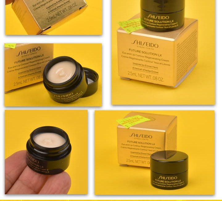 Shiseido 時光琉璃禦藏眼唇抗皺霜 ~$25