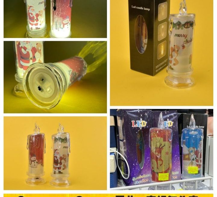 LED電子蠟燭燈飾~$9/款