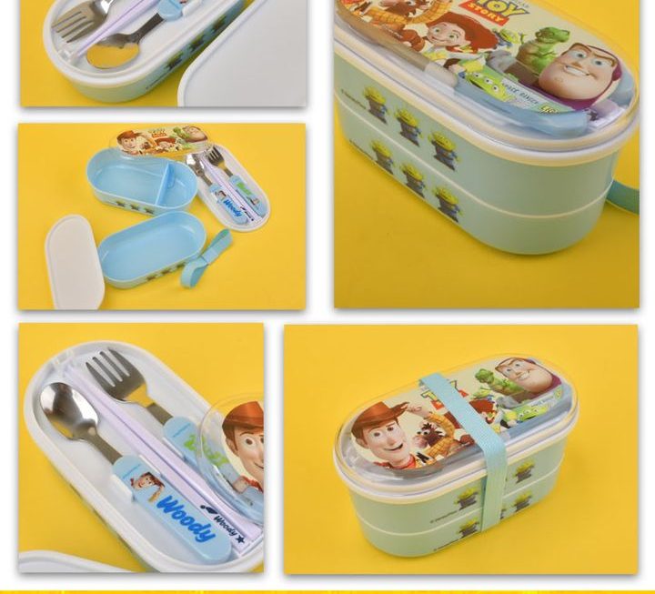 Disney雙層便當飯盒 ~$49