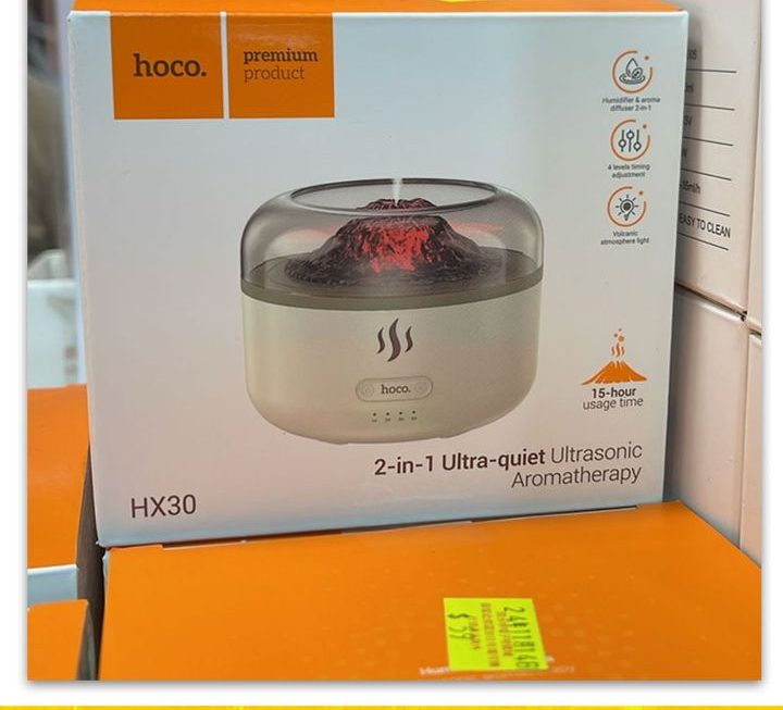 hoco.HX30火山造型加濕器~$59