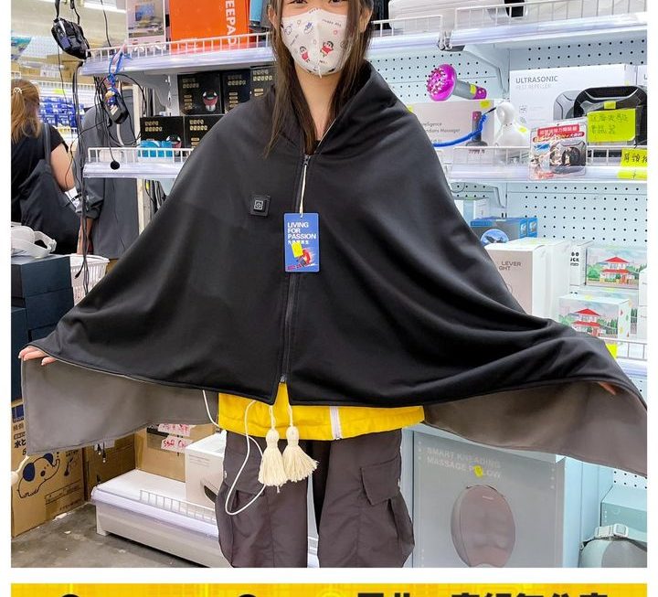 怕醜妹示範中