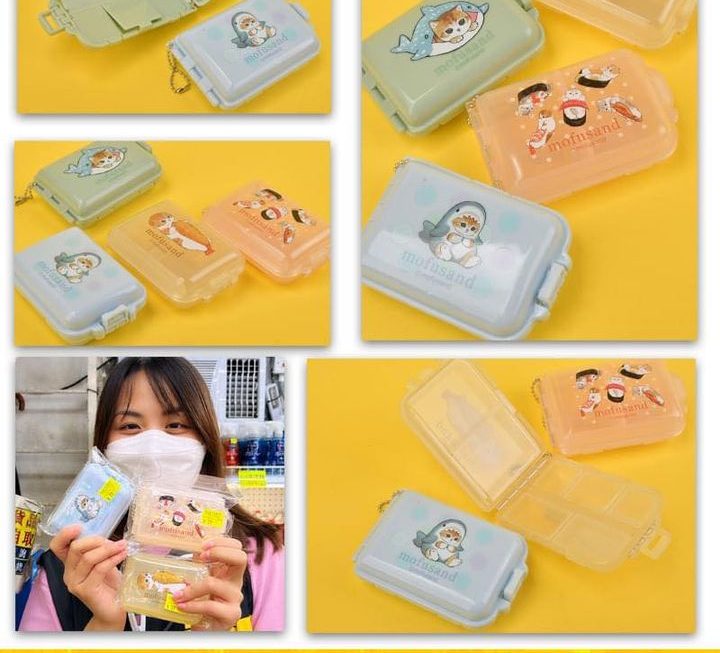 mofusand 主題多間隔收納盒仔 ~$19