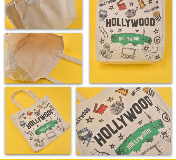 hollywood手提袋環保袋~$9