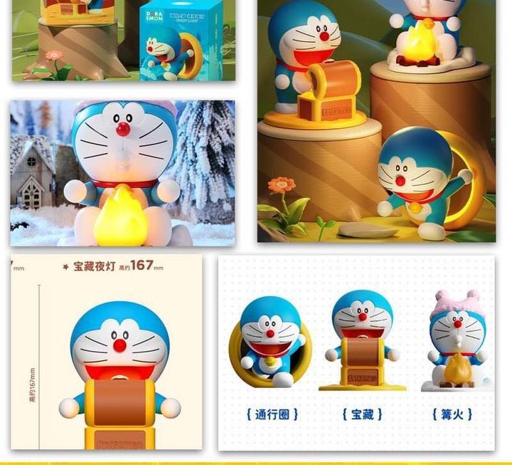 多啦A夢主題場境積木玩具 ~$79