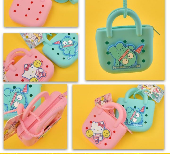 Sanrio 主題矽膠收納袋仔 ~$15/隻