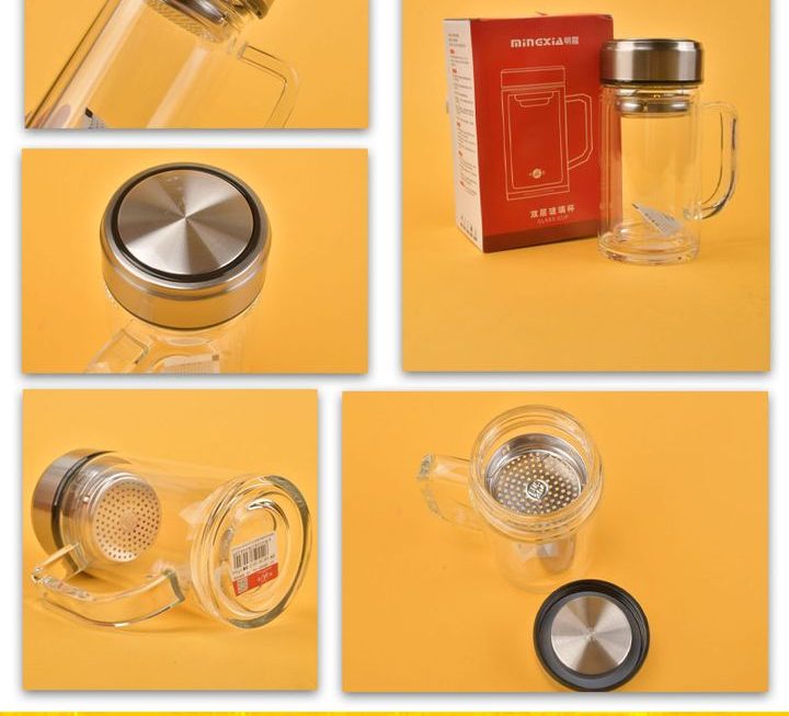 雙層玻璃杯 ~$25