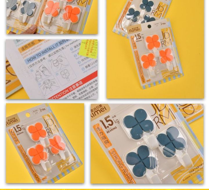 各款貼牆掛勾~$9/套