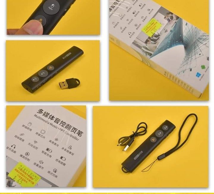 多媒體音控翻頁筆~$65