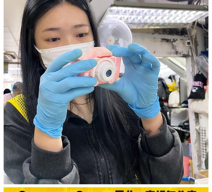 雙鏡頭迷你造型兒童相機~$49