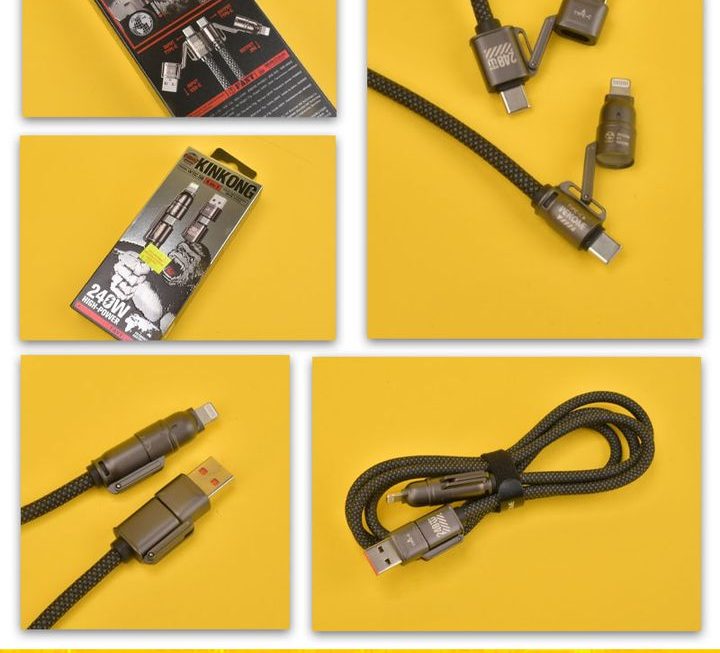 Wekome.WDC-50四合一數據充電線~$29