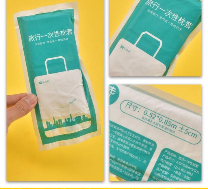 一次性枕頭套~$3