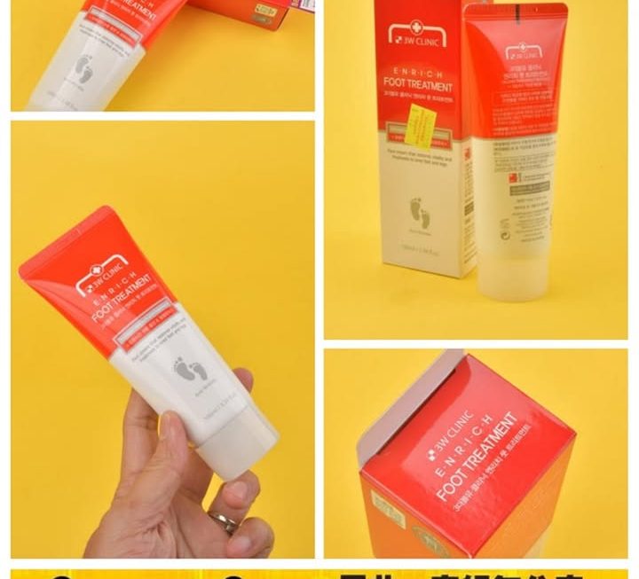 3W CLINIC 足部滋養潤膚霜~$10